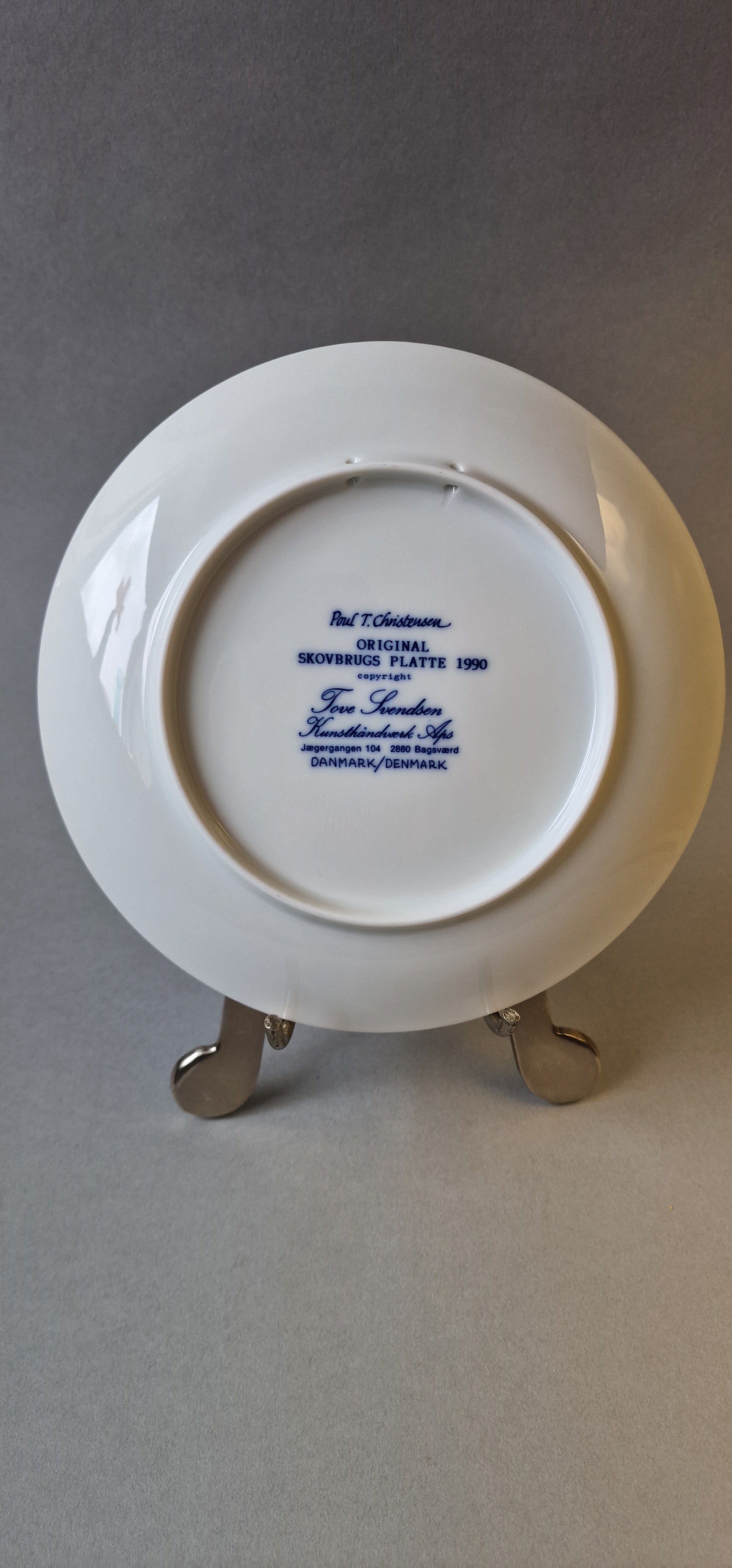 Skovbrugsplatte, Tove Svendsen, 1990